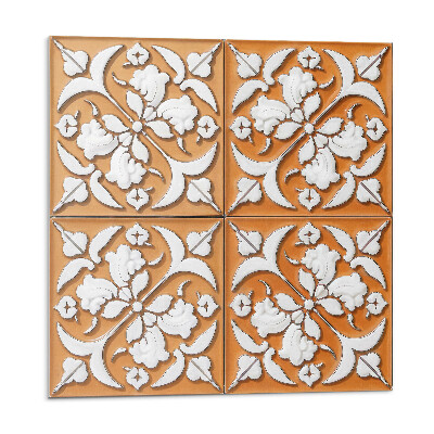 Öntapadós vinyl csempe Virágmotívumos minta