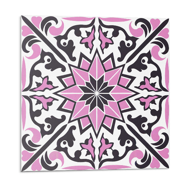 Vinyl csempe Virágminta díszekkel