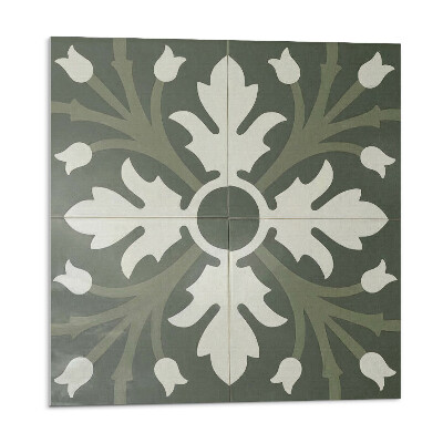 Öntapadós vinyl csempe Növényminta a csempéken