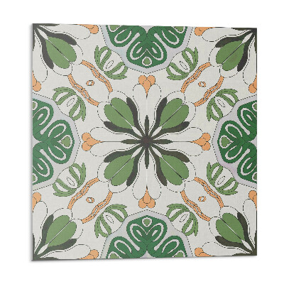 Vinyl csempe falra Virágminta szimmetriában