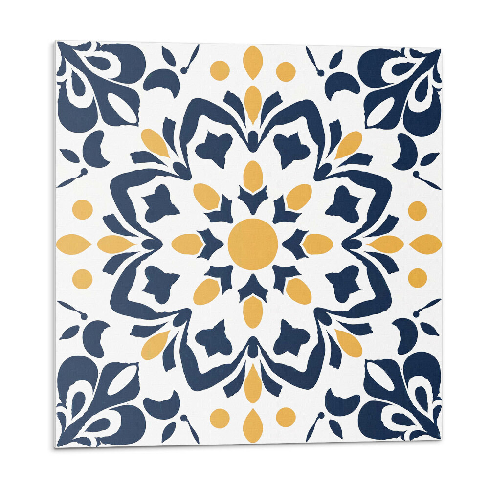 Vinyl csempe Virágmintás mandala