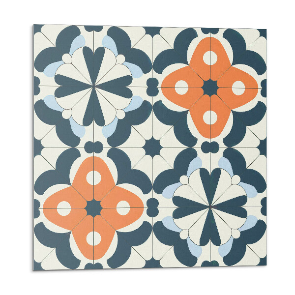 Vinyl csempe Virágmintás csempékben