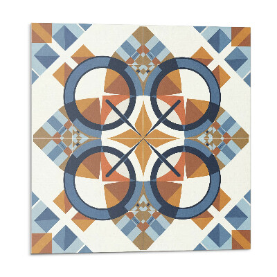 Vinyl csempe falra Geometrikus minta körökkel