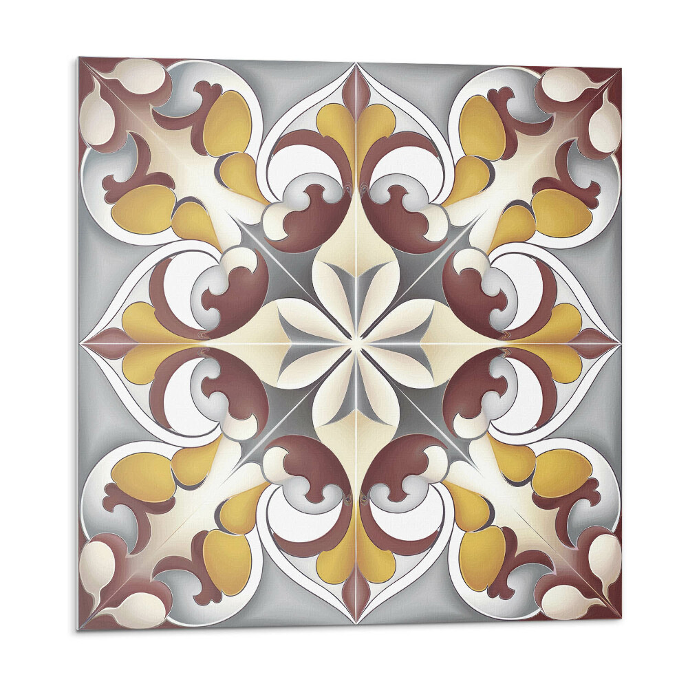 Vinyl csempe Virágos mozaikminta