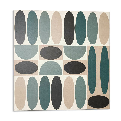 Öntapadós vinyl csempe Ovális formák mintázata