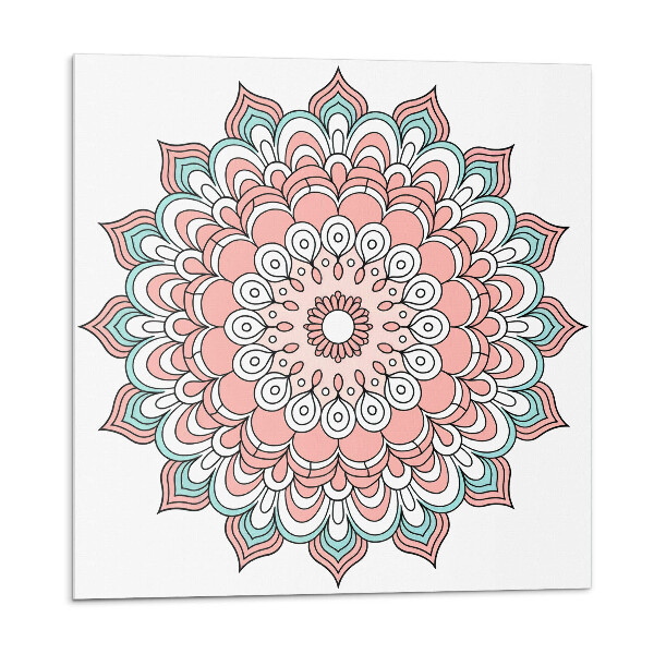 Öntapadós vinyl csempe Virágmintás mandala