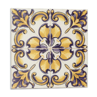 Öntapadós vinyl csempe Virágmotívumos minta