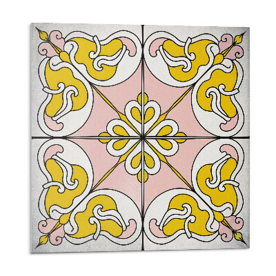 Vinyl csempe Virágmintás csempékben