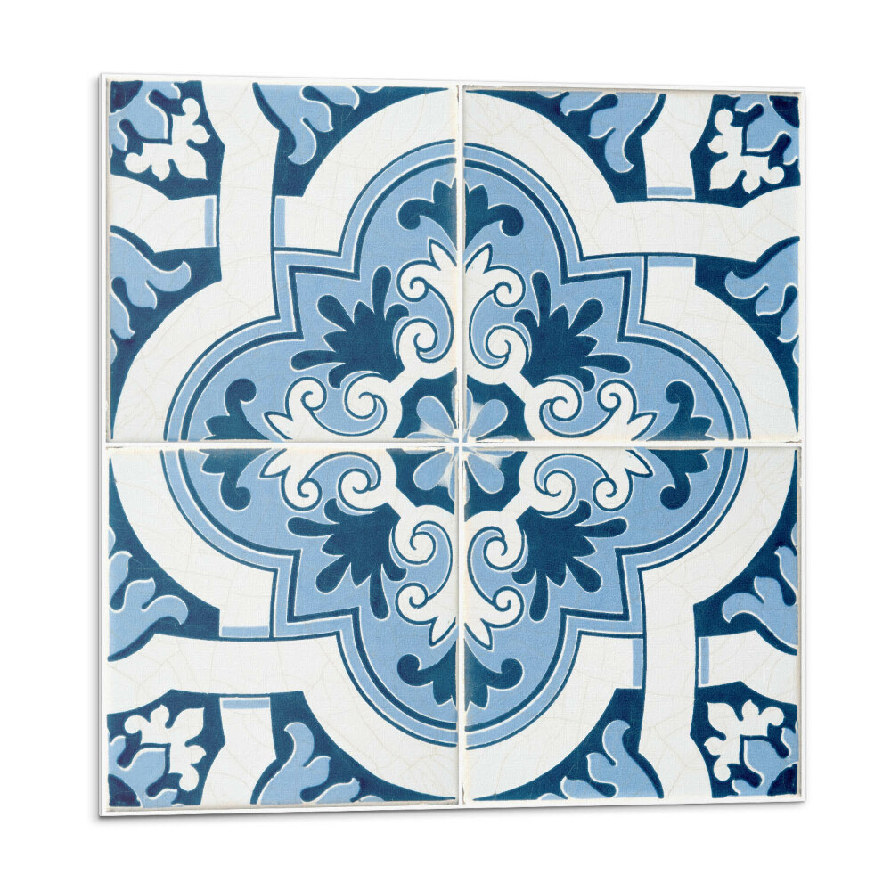 Öntapadós vinyl csempe Csempe minta díszekkel