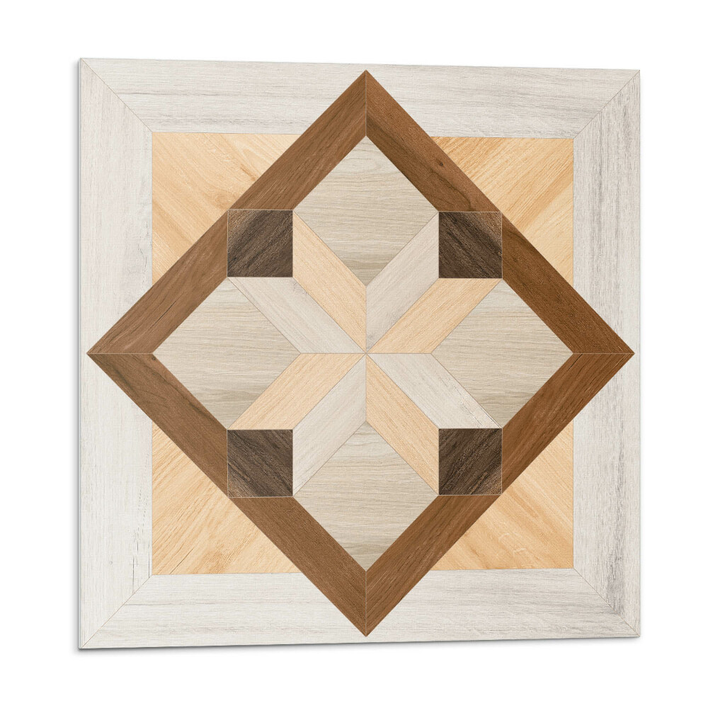 Öntapadós vinyl csempe Geometrikus minta négyzetben