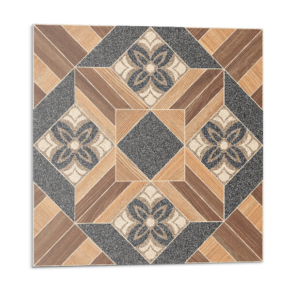 Öntapadós vinyl csempe Virágmotívumos minta