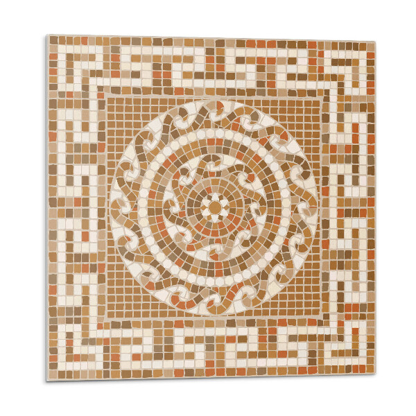 Öntapadós vinyl csempe Kör alakú mozaik