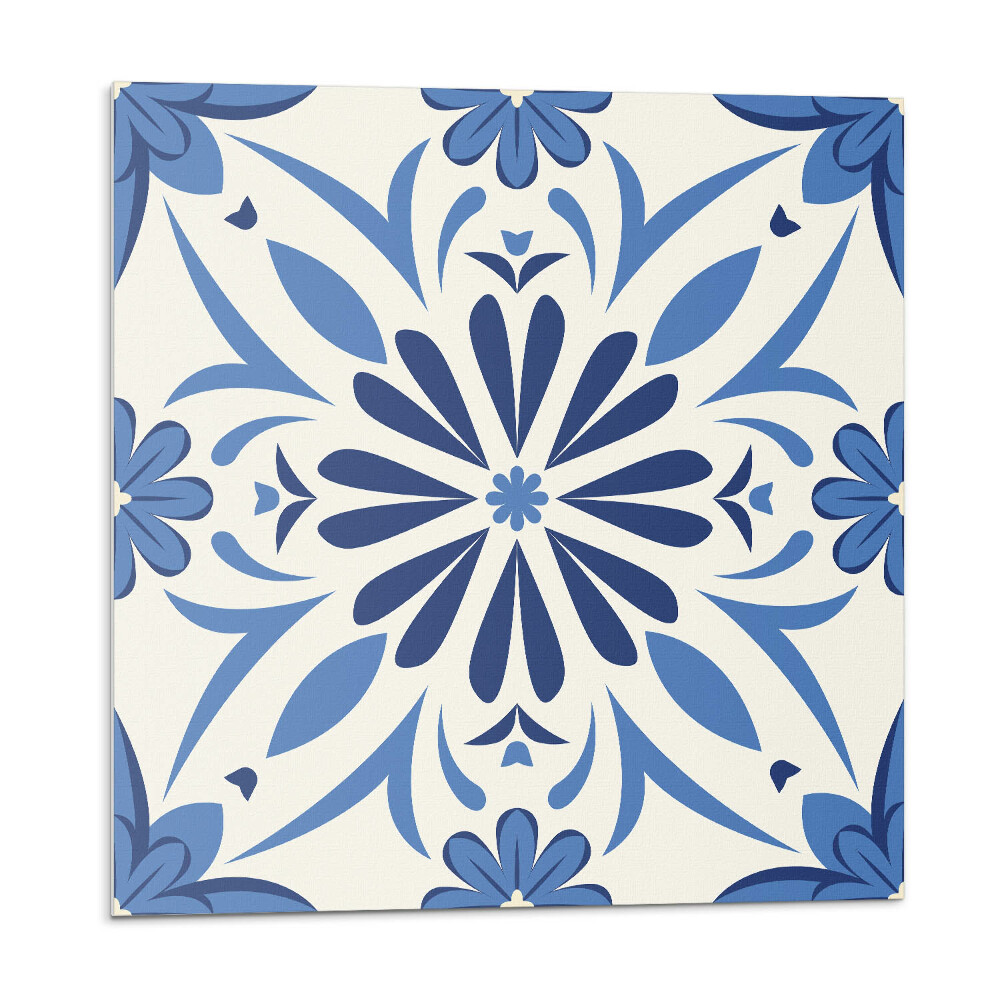 Öntapadós vinyl csempe Virágminta a háttérben