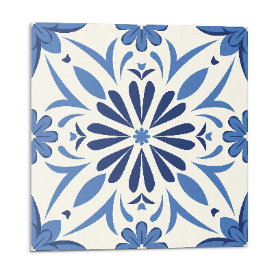 Öntapadós vinyl csempe Virágminta a háttérben