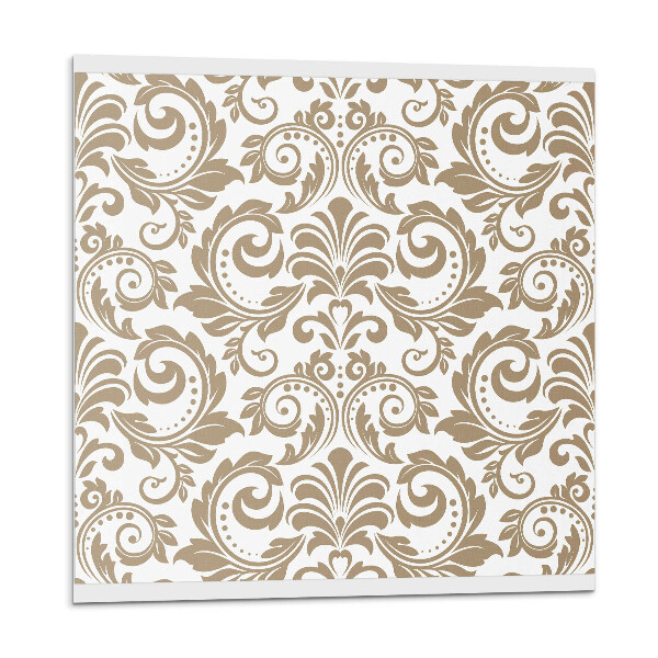 Öntapadós vinyl csempe Növényi minta díszekkel