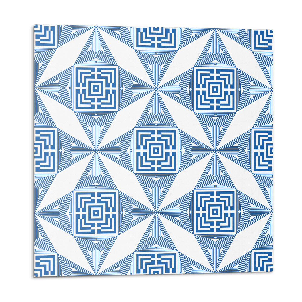 Öntapadós vinyl csempe Geometriai rácsminta