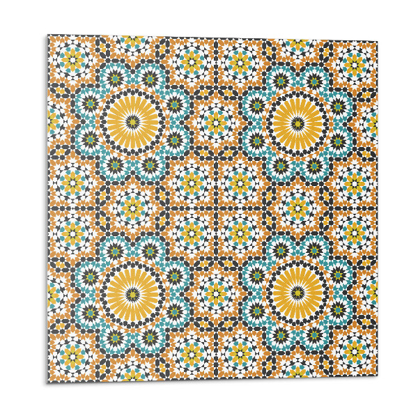 Vinyl csempe Mozaikminta virágokkal