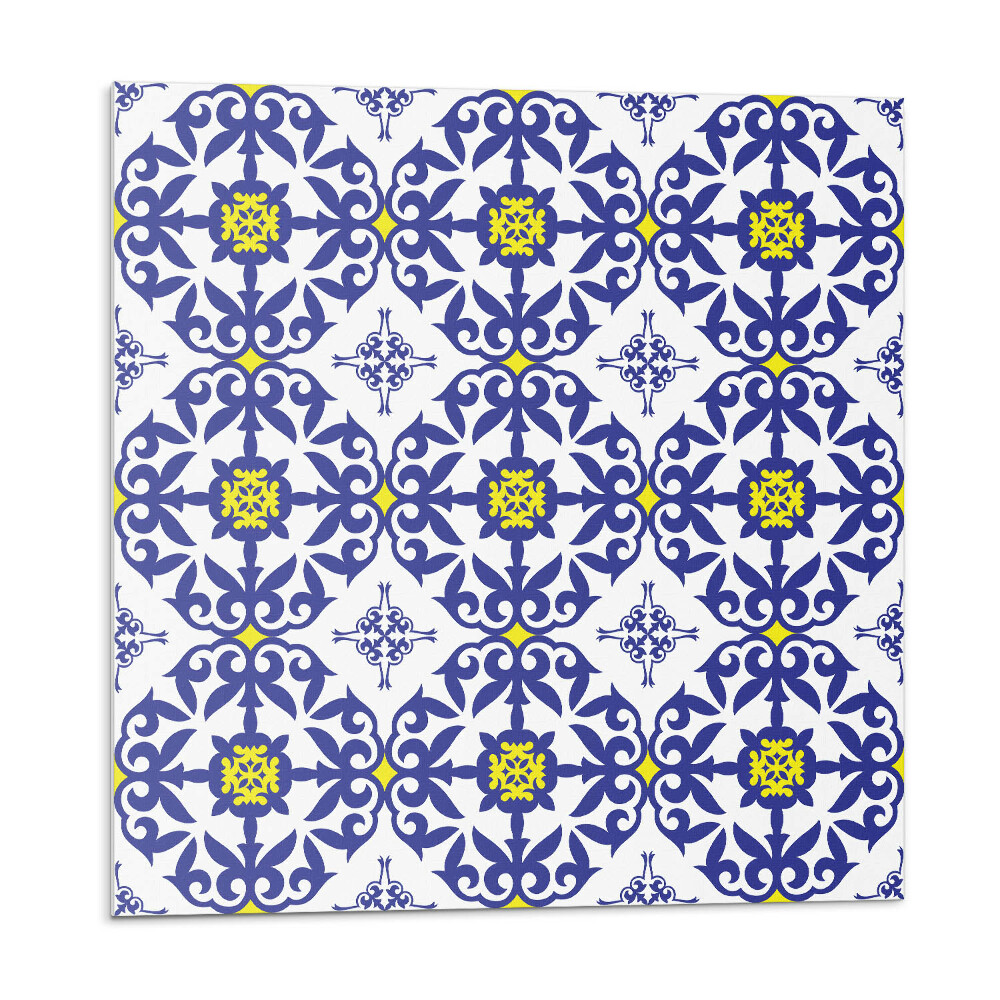 Öntapadós vinyl csempe Virágmotívumos minta