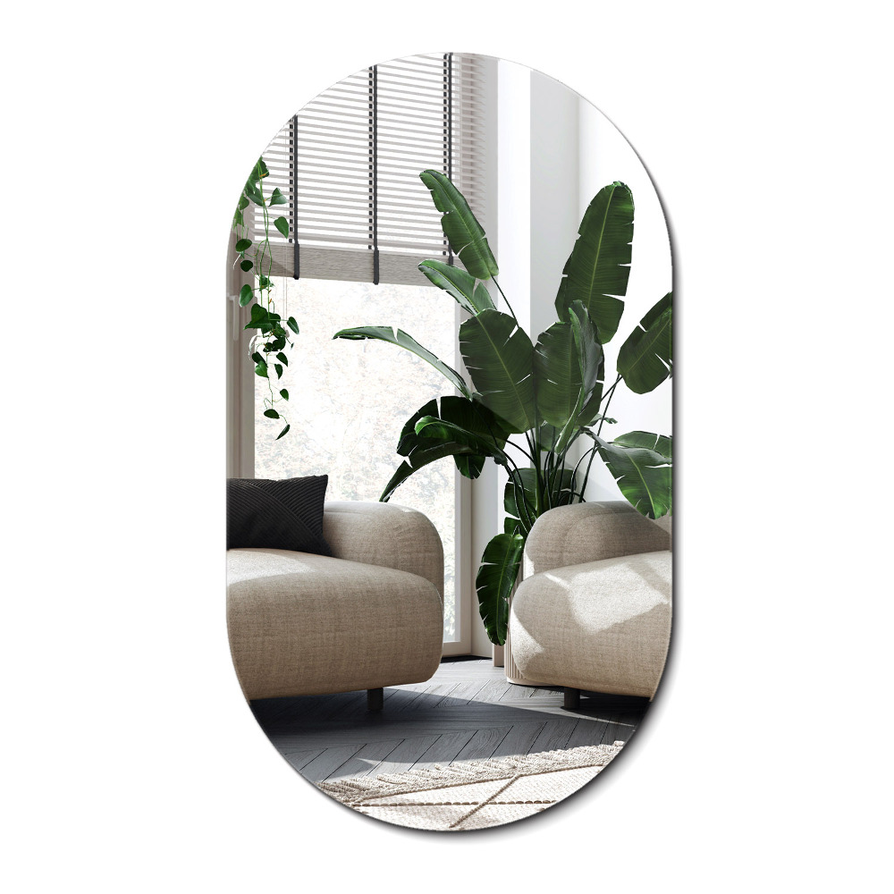 Ovális tükör klasszikus forma