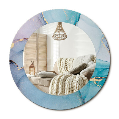 Kerek dekor tükör Absztrakt folyadék