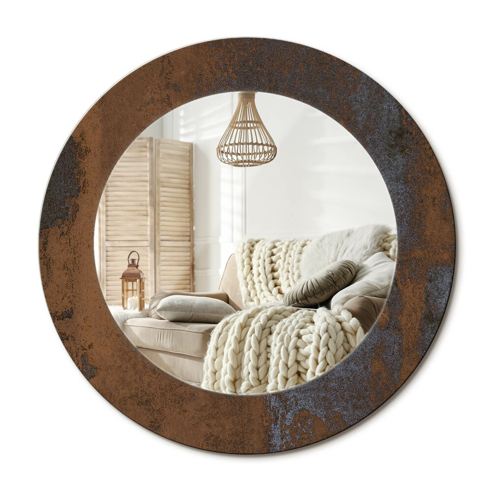 Kerek tükör dekoráció Rusztikus fém