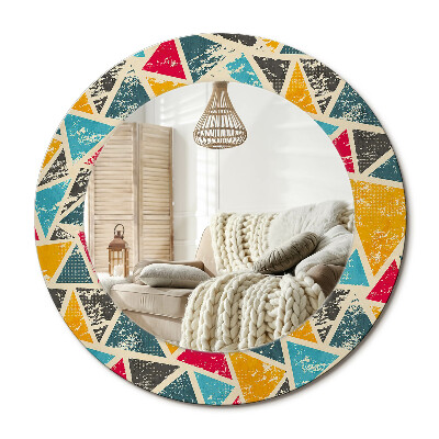 Kerek dekor tükör Retro kompozíció