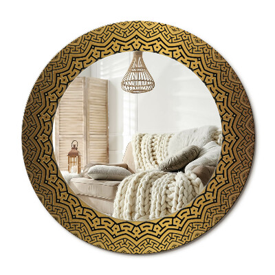 Kerek dekor tükör Görög dísz