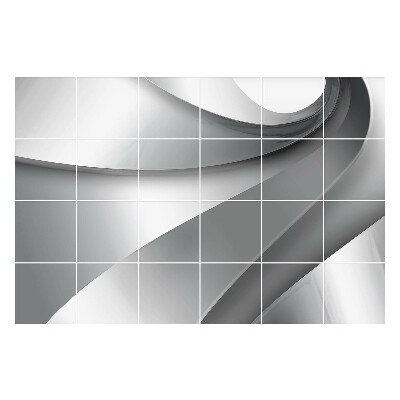 Csempe matrica Hullámok és sima vonalak