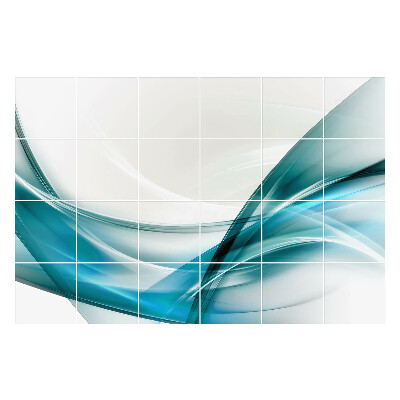 Csempe matrica Absztrakt vonalak hullámai