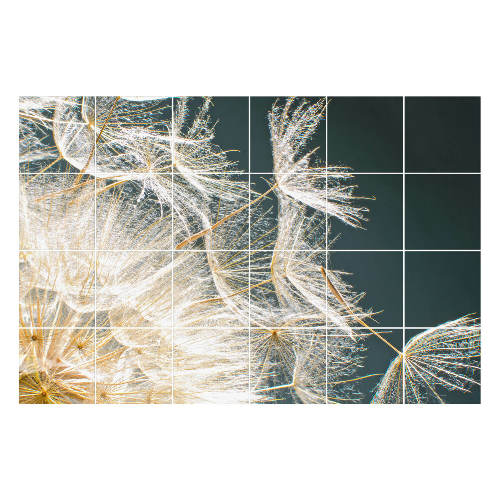 Csempe matrica Finom pitypangmag