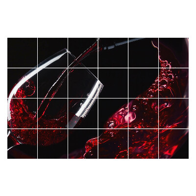 Csempe matrica Bor egy pohárban