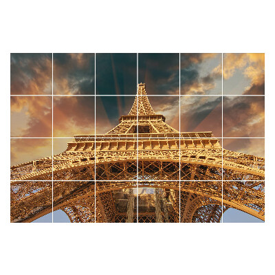 Csempe matrica Torony a felhőkben