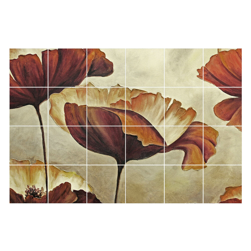 Csempe matrica Művészi virágkompozíciók