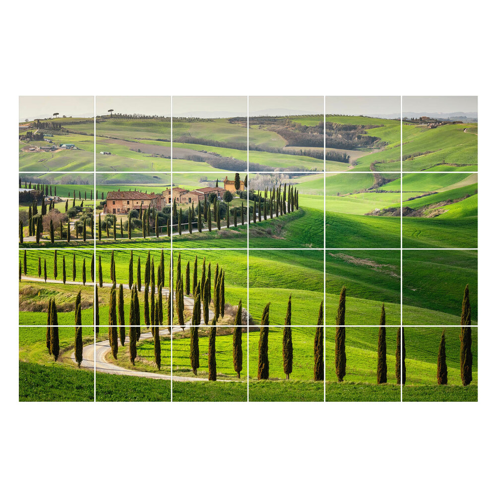 Csempe matrica Olasz vidéki panoráma