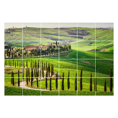 Csempe matrica Olasz vidéki panoráma