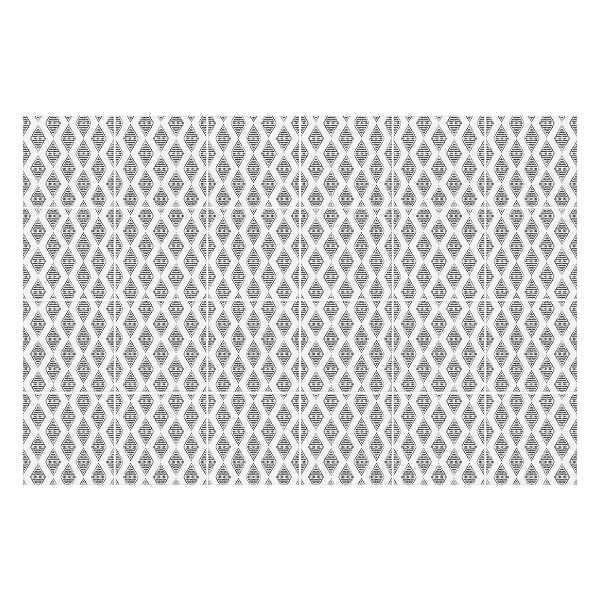 Csempe matrica Gyémánt rácsok egy sorban