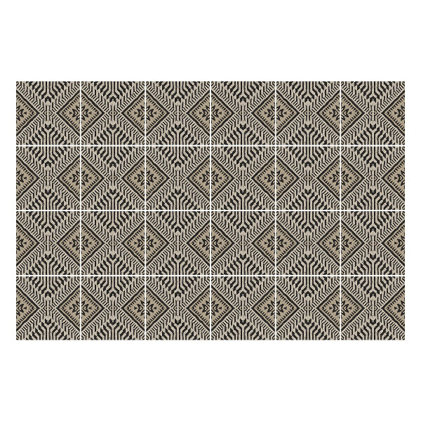 Csempe matrica Geometrikus rombusz motívumok