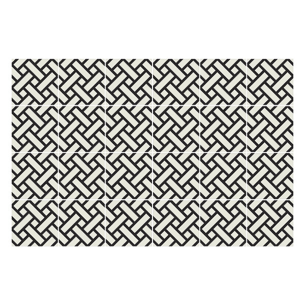 Csempe matrica Geometrikus szövés