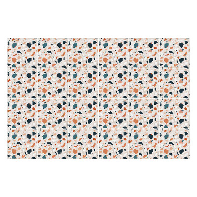 Öntapadós csempe matrica Színes kőedény