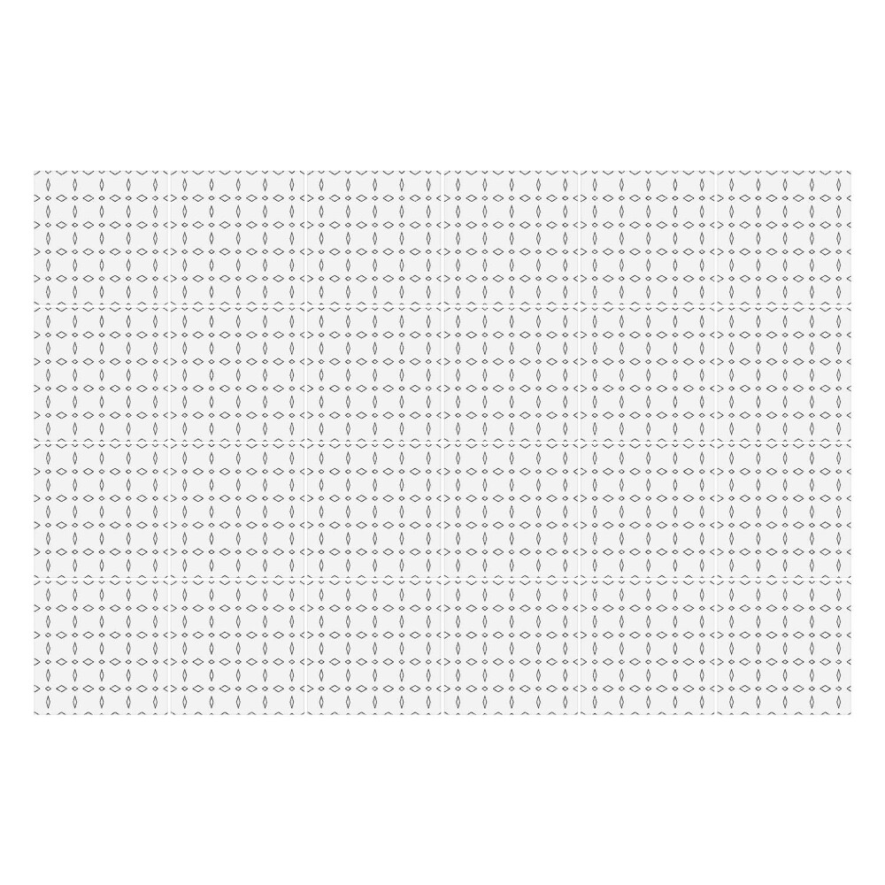 Csempe matrica Szimmetrikus ovális formák