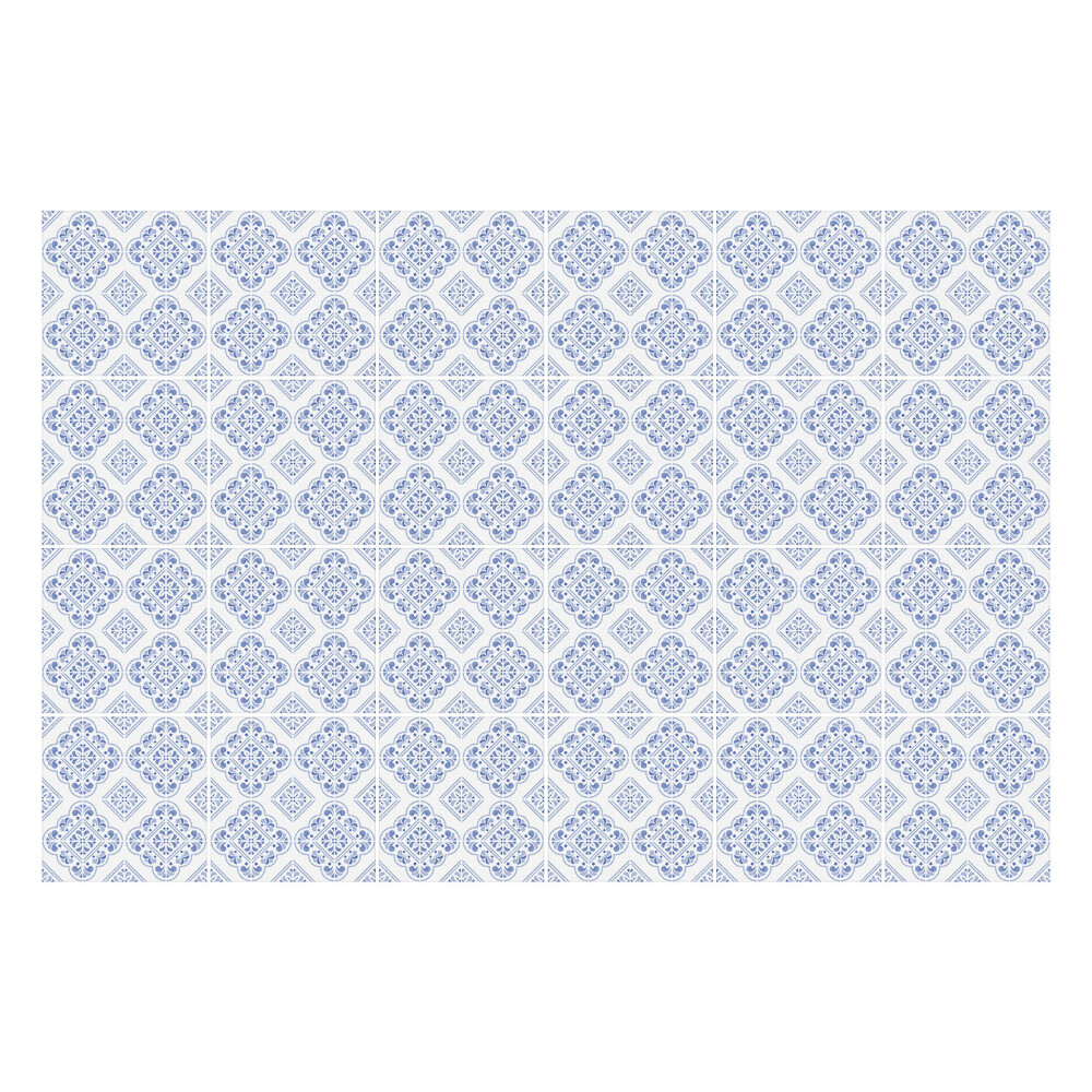 Öntapadós csempe matrica Finom virágmotívumok