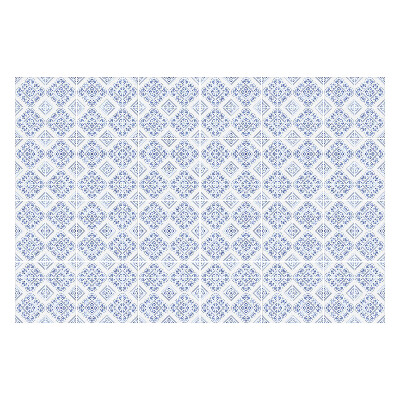 Öntapadós csempe matrica Finom virágmotívumok