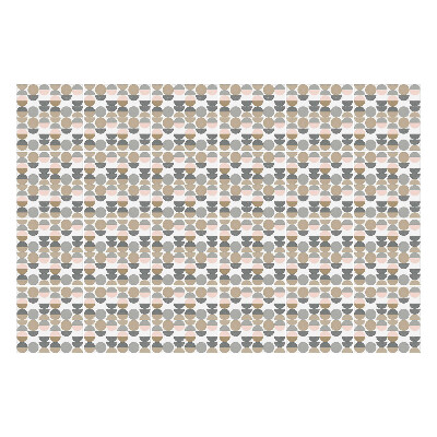 Csempe matrica Geometrikus ovális motívumok