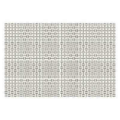 Csempe matrica Téglalapok szövése