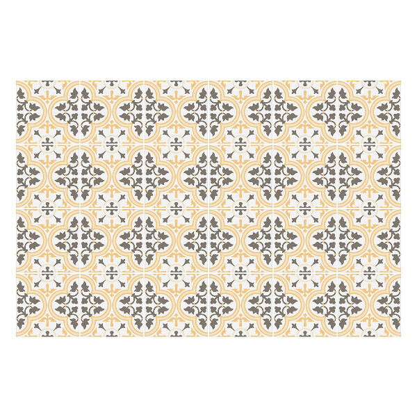 Csempe matrica Elegáns díszek keretben