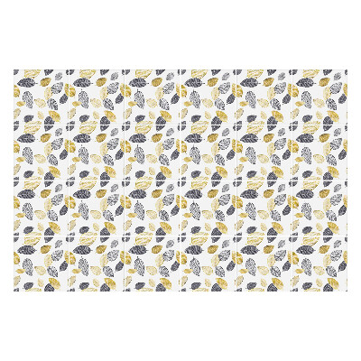 Csempe matrica Levelek különböző formákban