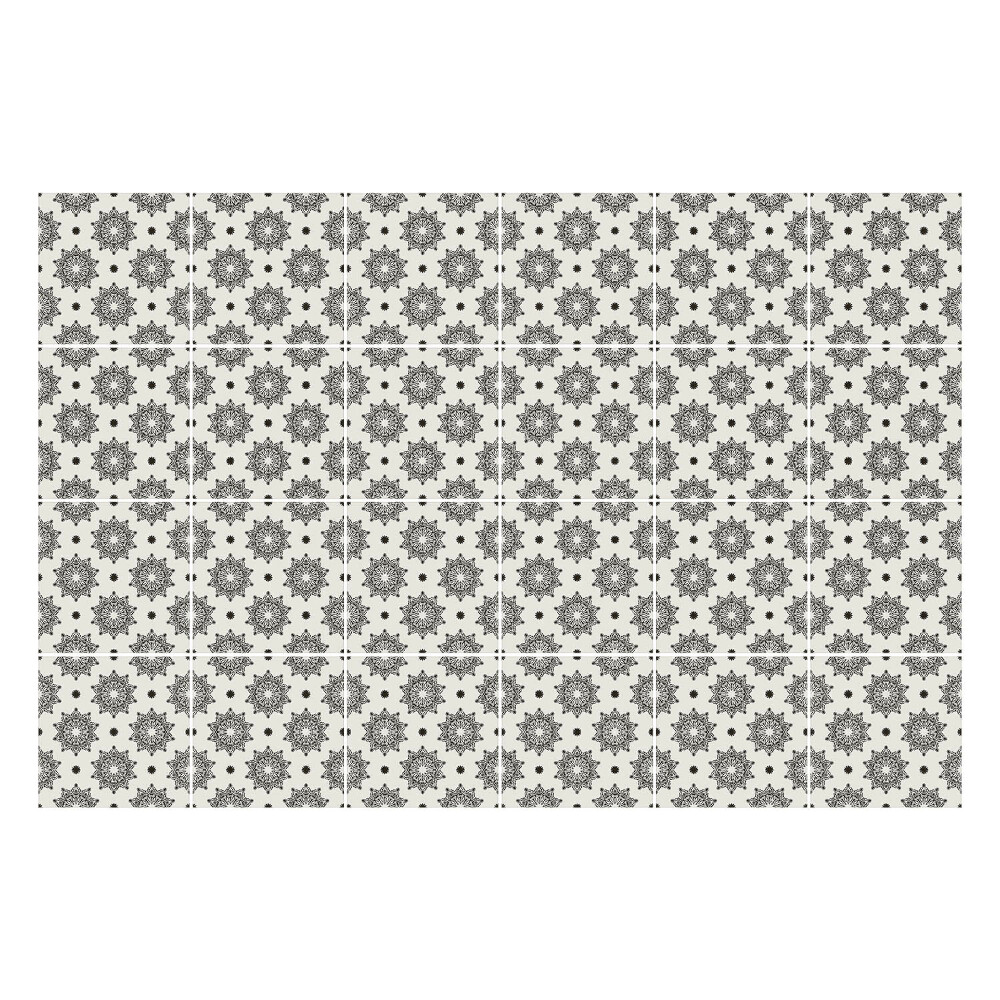 Csempe matrica Több mandala