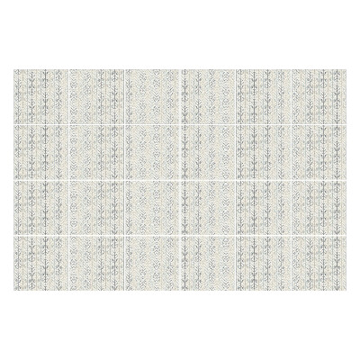 Csempe matrica Finom levelek sorokban