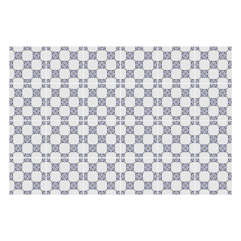 Öntapadós csempe matrica Geometria a szimmetriában