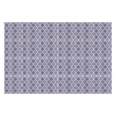 Öntapadós csempe matrica Geometriai formák egy rácsban